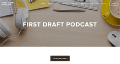 Desktop Screenshot of firstdraftpod.com