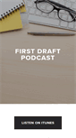 Mobile Screenshot of firstdraftpod.com